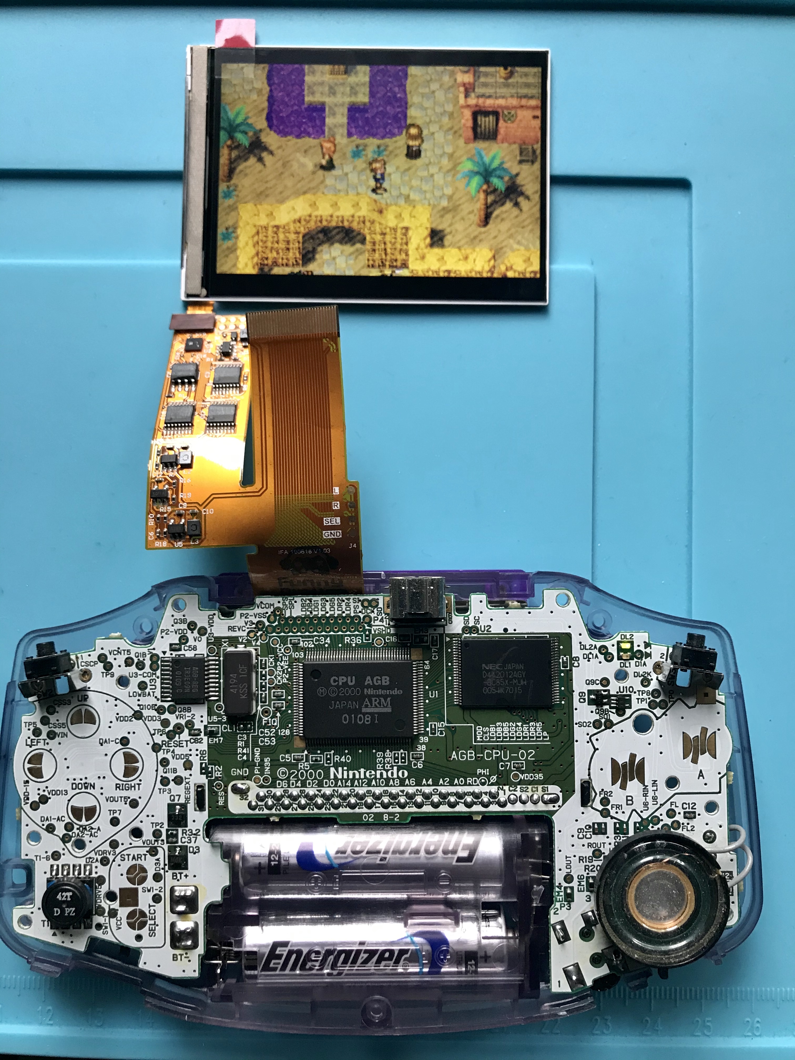 Testing an IPS V2 LCD before installation