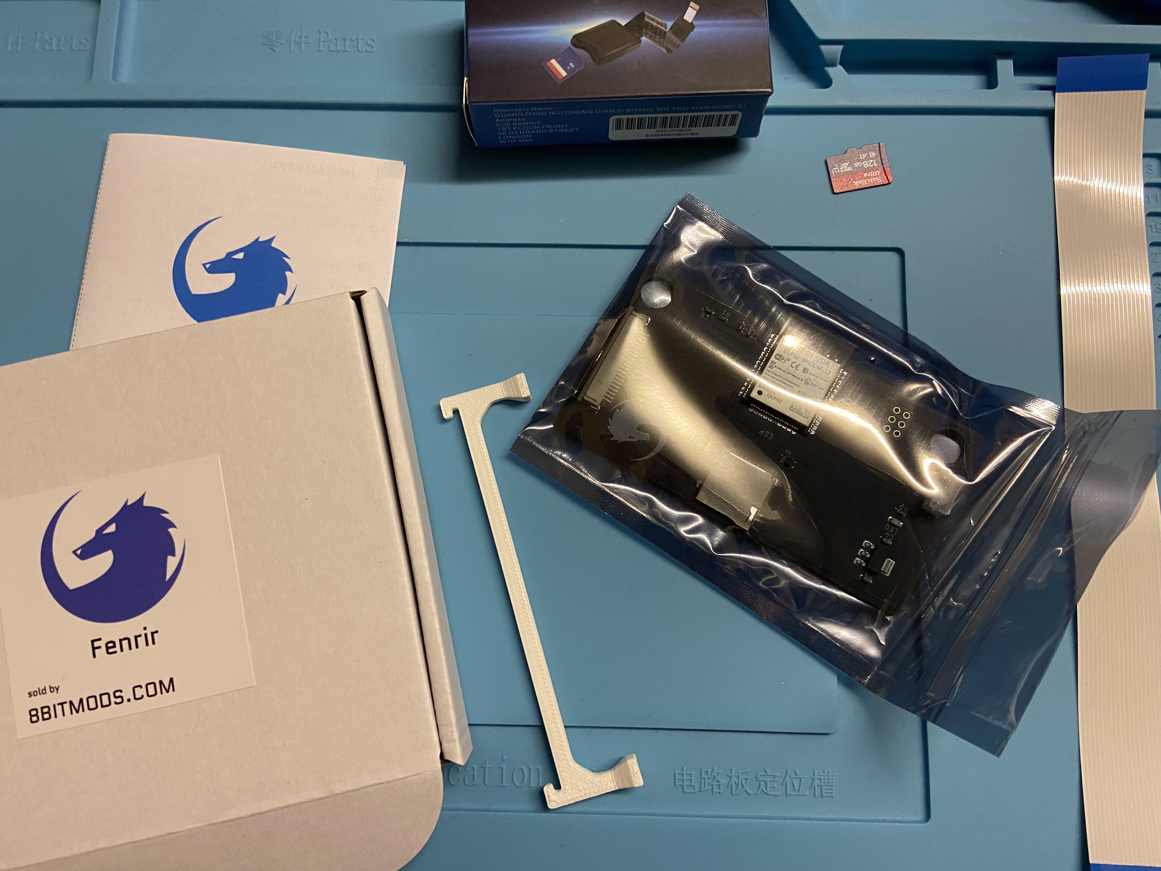 Fenrir Optical Disc Emulator kit for SEGA Saturn