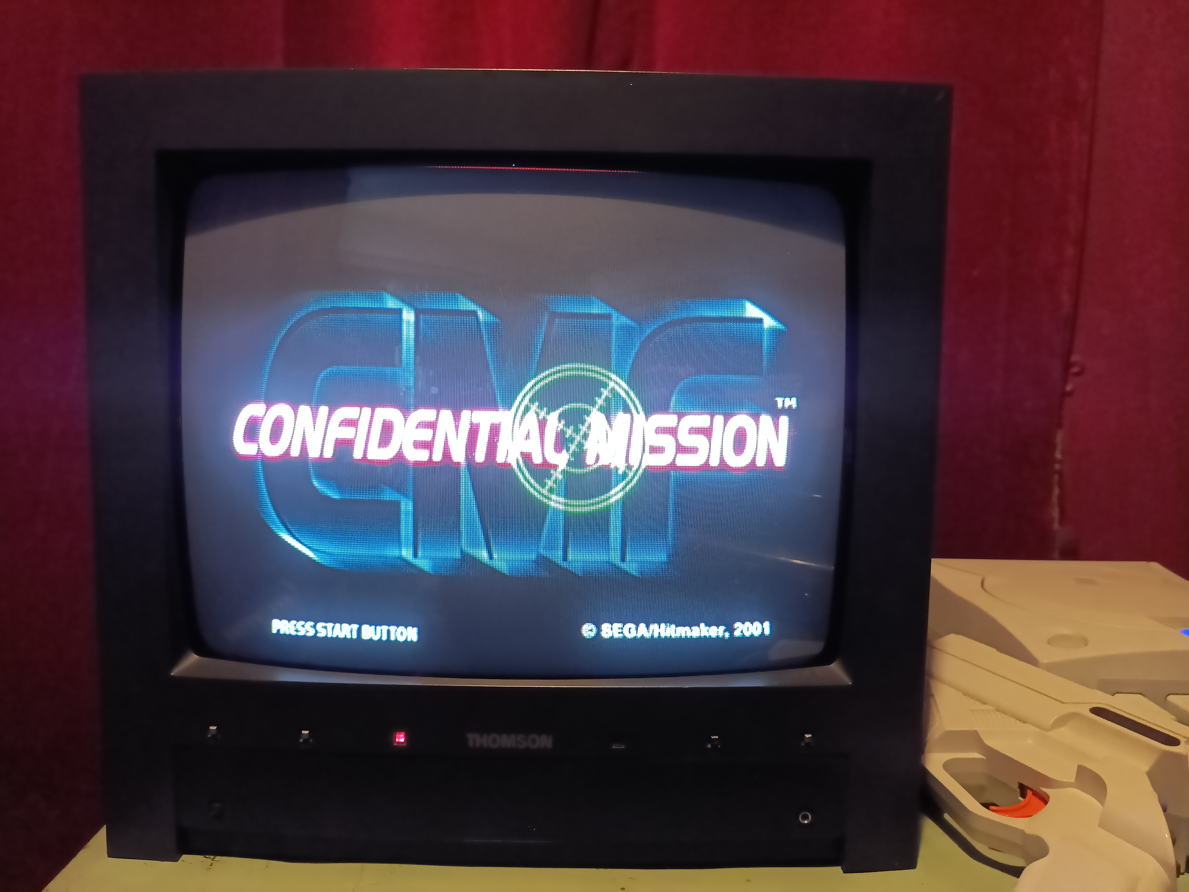 Dreamcast gaming on a CRT television