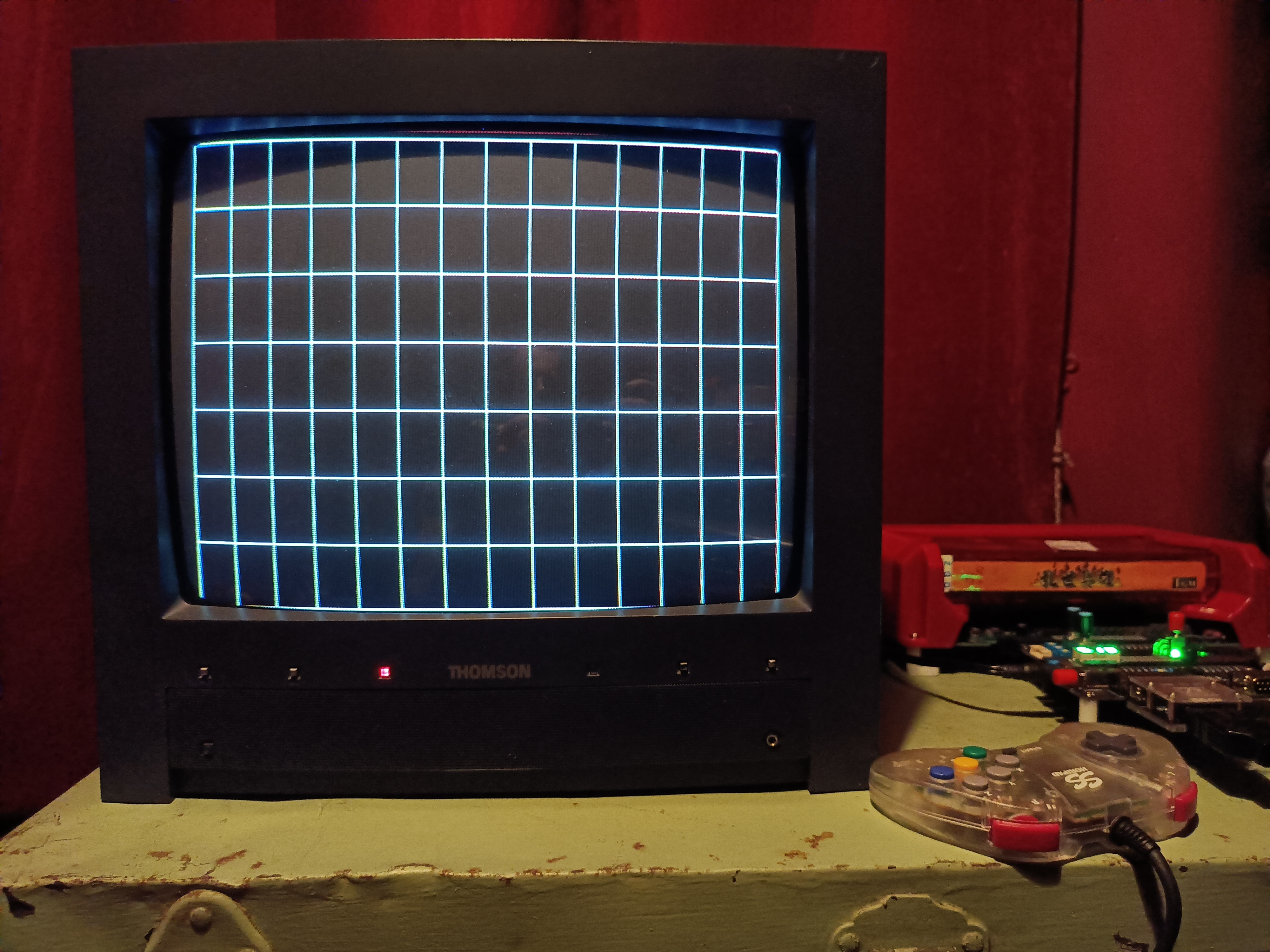 Adjusting the output from an IGS PGM on a CRT TV